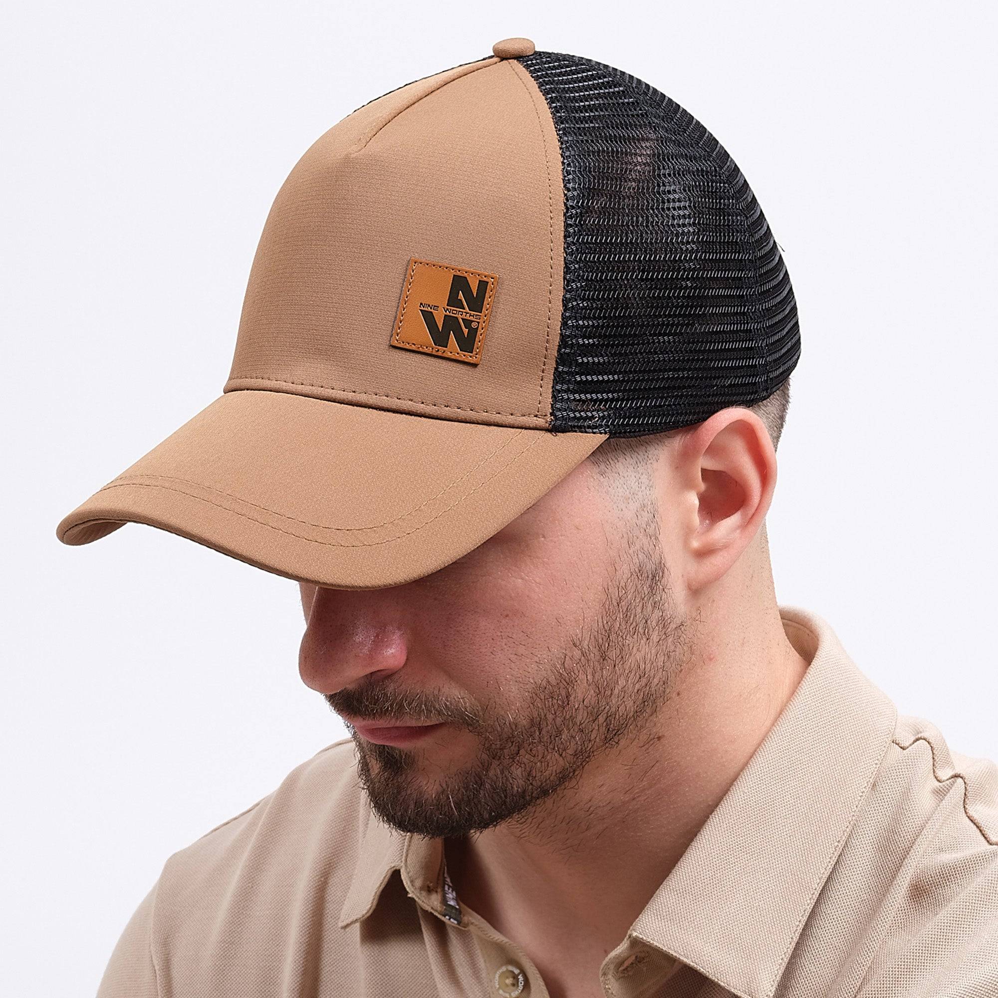 Nineworths - MARCUS - CASQUETTE DE TRAVAIL - 1178 | Camel
