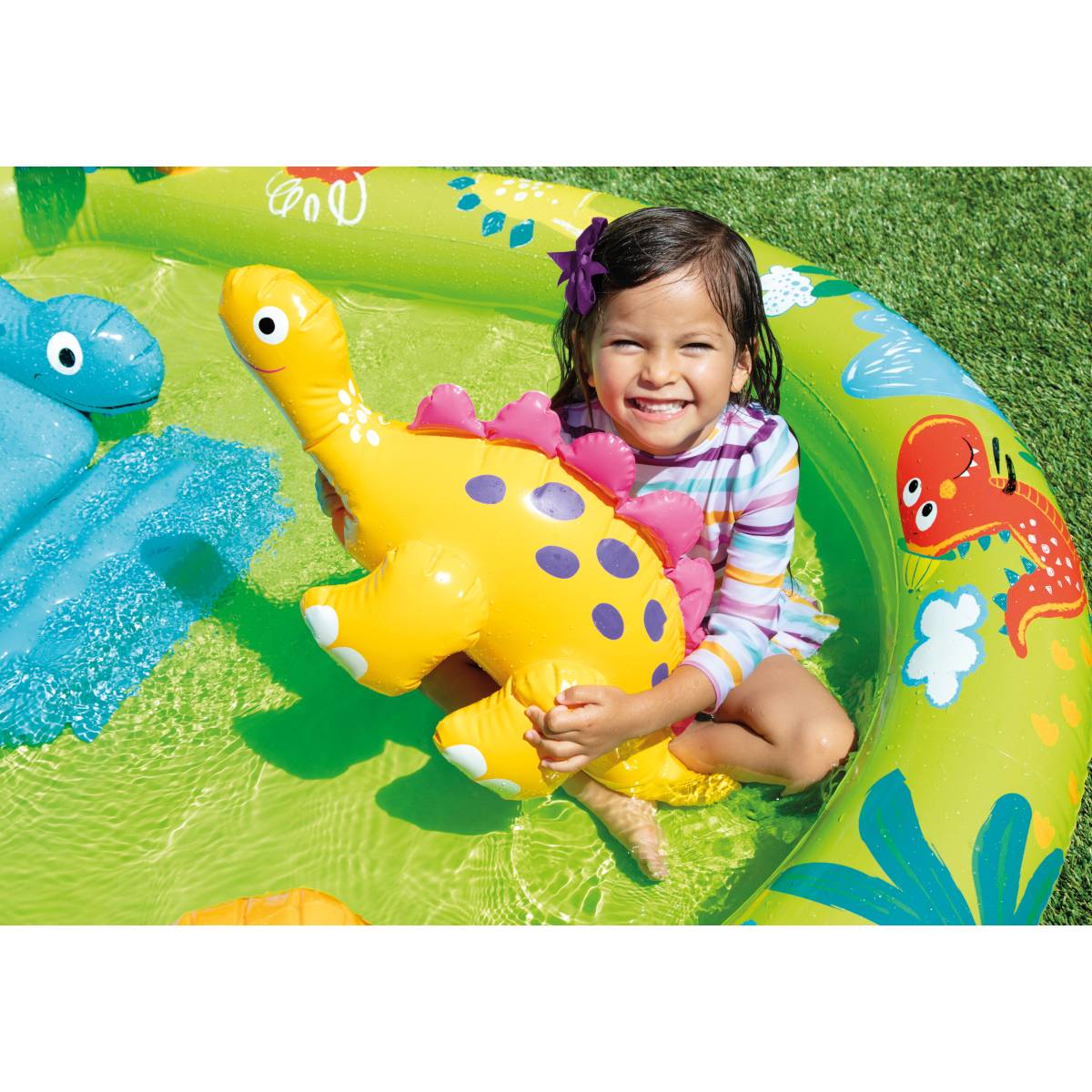 Intex - Aire de jeux gonflable Petit Dino Intex - Image 3