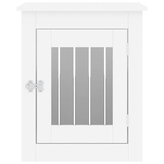 Niche plastique bois et acier blanc 55 x 75 x 65 cm - Prolenta premium p355.0 - Image 7