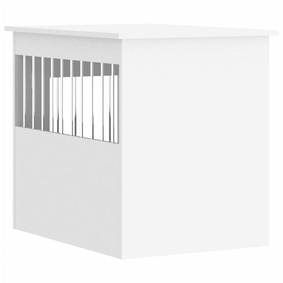 Niche plastique bois et acier blanc 55 x 75 x 65 cm - Prolenta premium p355.0 - Image 9