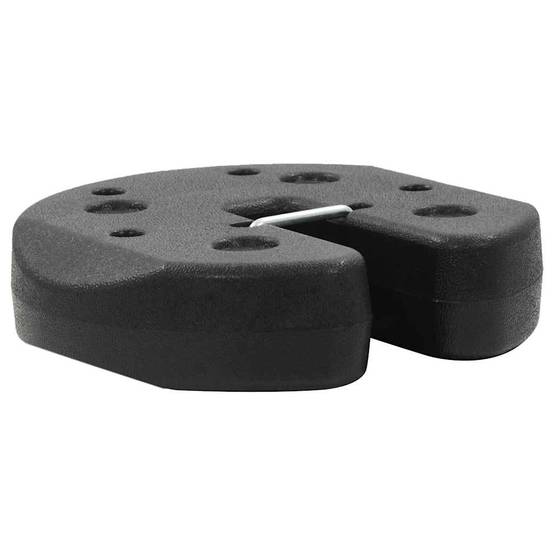 Vidaxl - Poids pour belvédère 4 pcs Noir 220x50 mm Béton vidaXL 45210 - Image 5
