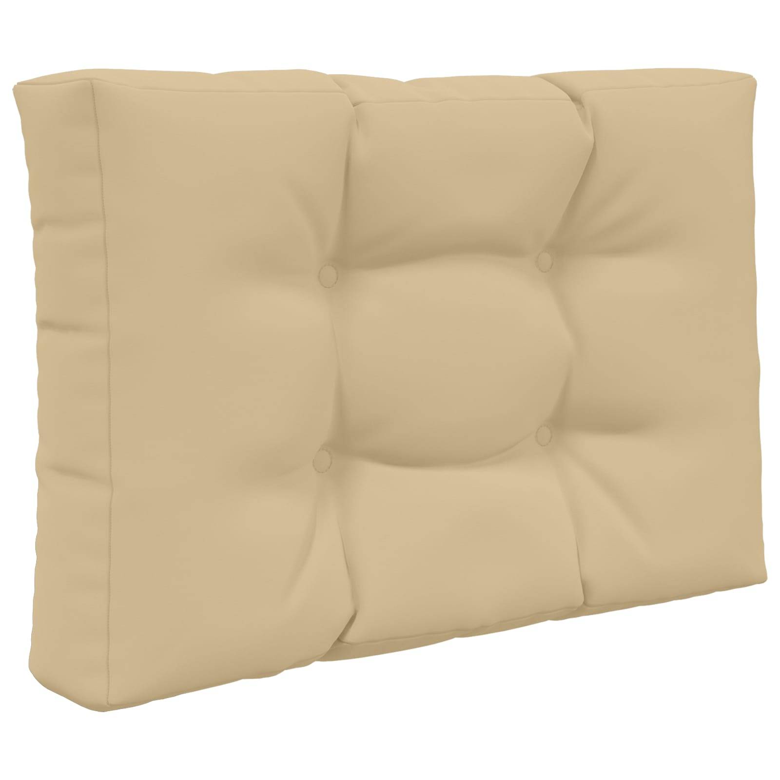 Coussins de canapé polyester beige 60 x 60 x 8 cm, poids:3.08kg - PANGIVO - Image 5