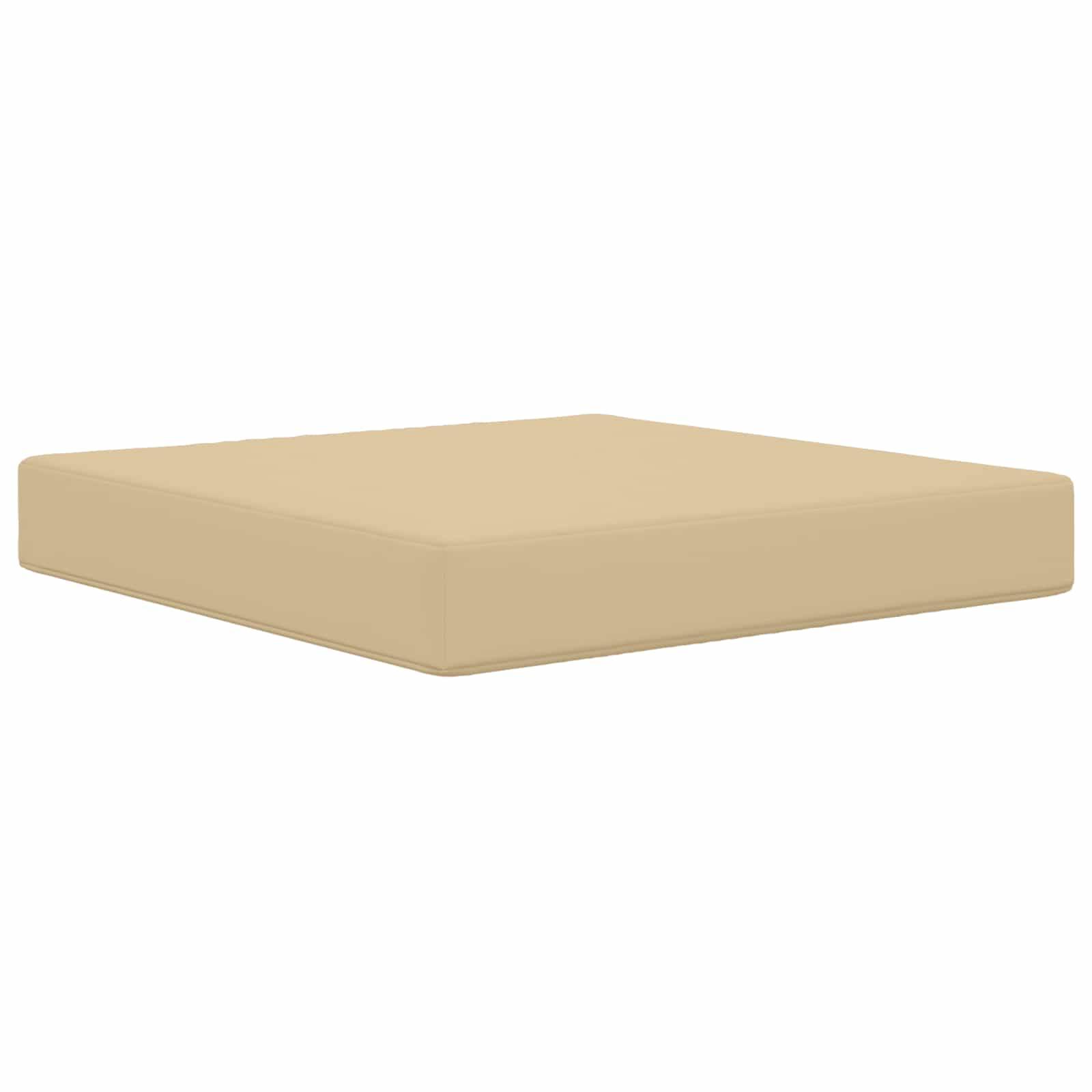 Coussins de canapé polyester beige 60 x 60 x 8 cm, poids:3.08kg - PANGIVO - Image 4
