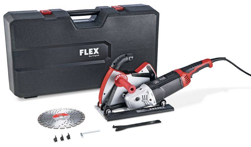 Meuleuse d'angle 2600W Ø230 FLEX + carter + disque Ø230 - 494631 - Image 1