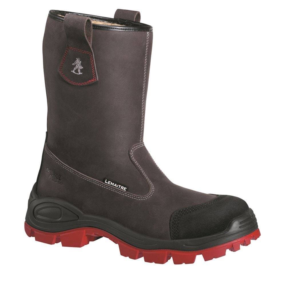 Lemaitre - Bottes de sécurité Lemaitre S3 Tenere SRC 100% non métalliques Noir / Rouge 38 - Image 1