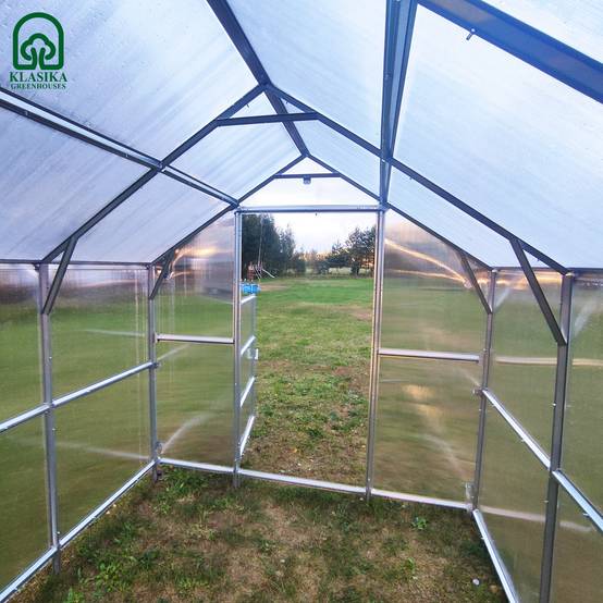 Serre KLASIKA BERNARD 2,35 x 4 m (9,4 m²), 4 mm avec revêtement en polycarbonate - Image 3