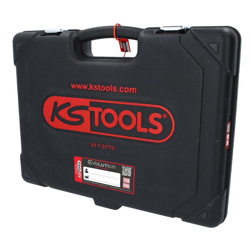 Coffret de douille 1/4 3/8 1/2, 179pcs  - KS TOOLS - 917.0779 KS TOOLS - Image 1