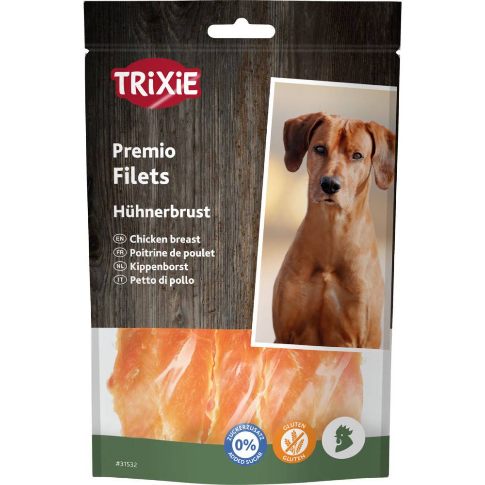 Trixie - Trixie - Un sachet friandise chien a la poitrine de poulet 100 g - Image 1
