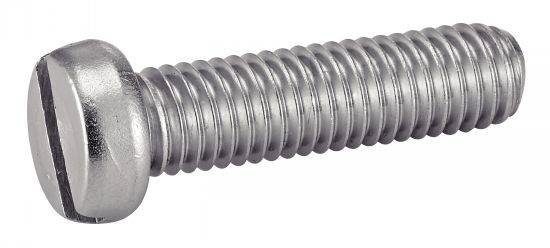 Vis à métaux tête cylindrique fendue inox A2 DIN 84 3X20 boîte de 200 - ACTON - 622103X20 - Image 1