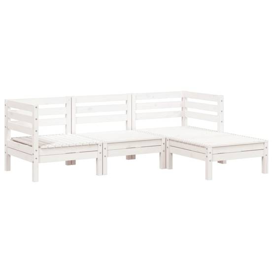 Prolenta Premium - Banc de jardin Blanc 127 X 191 cm - Prolenta Premium - Image 2