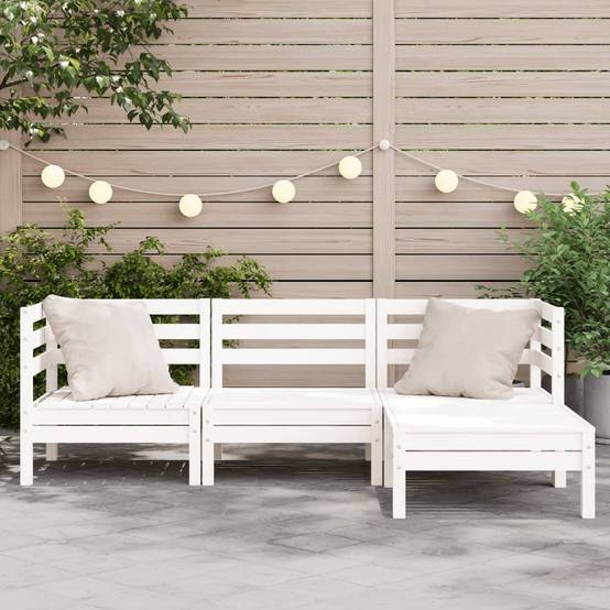 Prolenta Premium - Banc de jardin Blanc 127 X 191 cm - Prolenta Premium - Image 3
