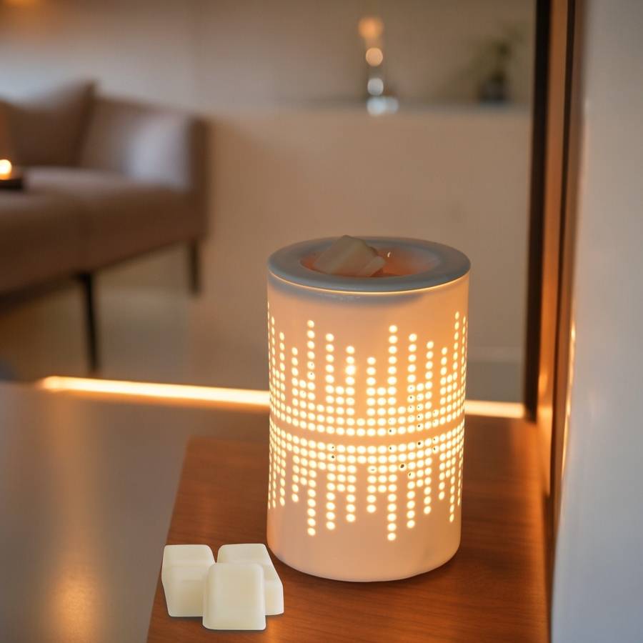 Zen'Arôme Brûleur Cire Parfumée Calorya n°3 - Brûleur Électrique Fondant Parfumé - Lampe à Parfum - Coupelle Amovible - Image 5