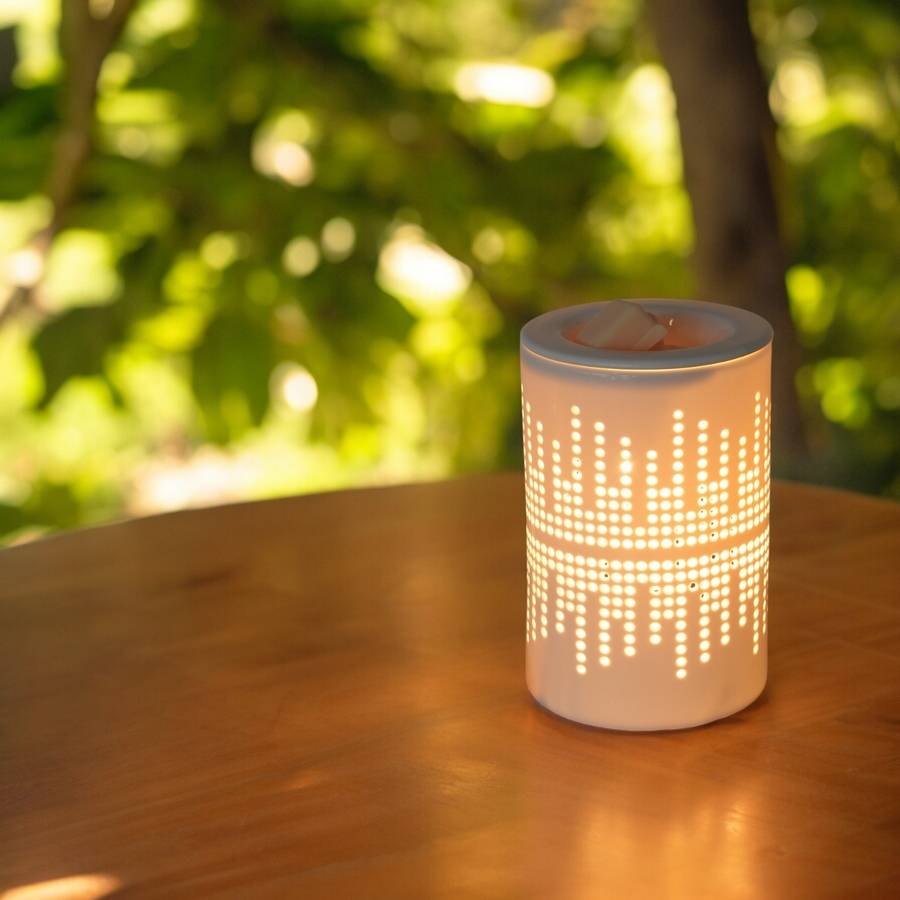 Zen'Arôme Brûleur Cire Parfumée Calorya n°3 - Brûleur Électrique Fondant Parfumé - Lampe à Parfum - Coupelle Amovible - Image 10