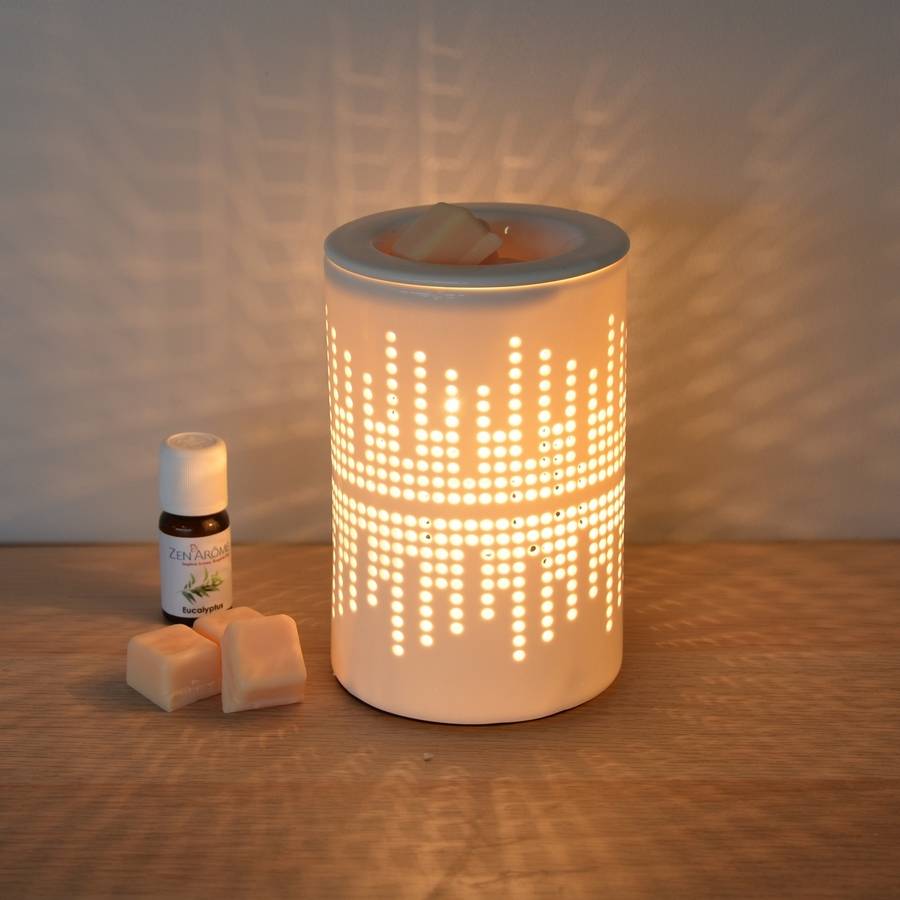 Zen'Arôme Brûleur Cire Parfumée Calorya n°3 - Brûleur Électrique Fondant Parfumé - Lampe à Parfum - Coupelle Amovible - Image 6