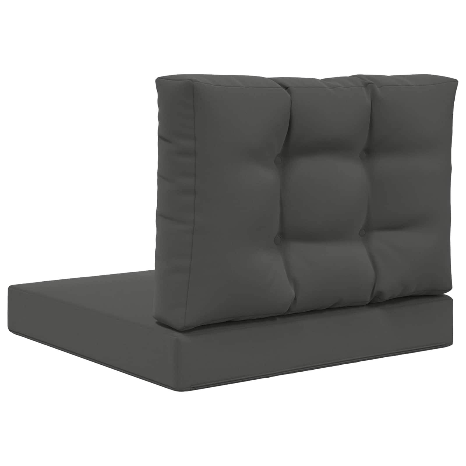 PANGIVO - Coussins de canapé extérieur polyester anthracite 60 x 60 x 8 cm, poids:3.06kg - PANGIVO - Image 7