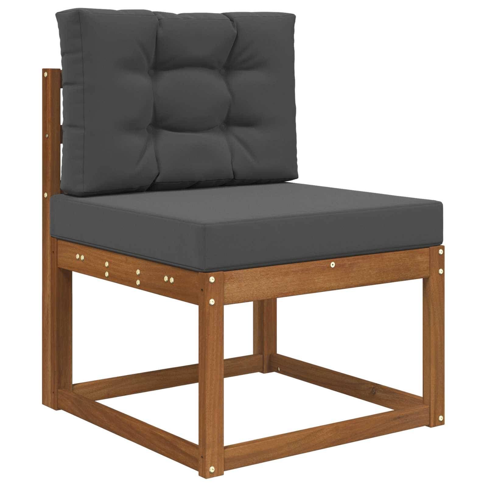 PANGIVO - Coussins de canapé extérieur polyester anthracite 60 x 60 x 8 cm, poids:3.06kg - PANGIVO - Image 3