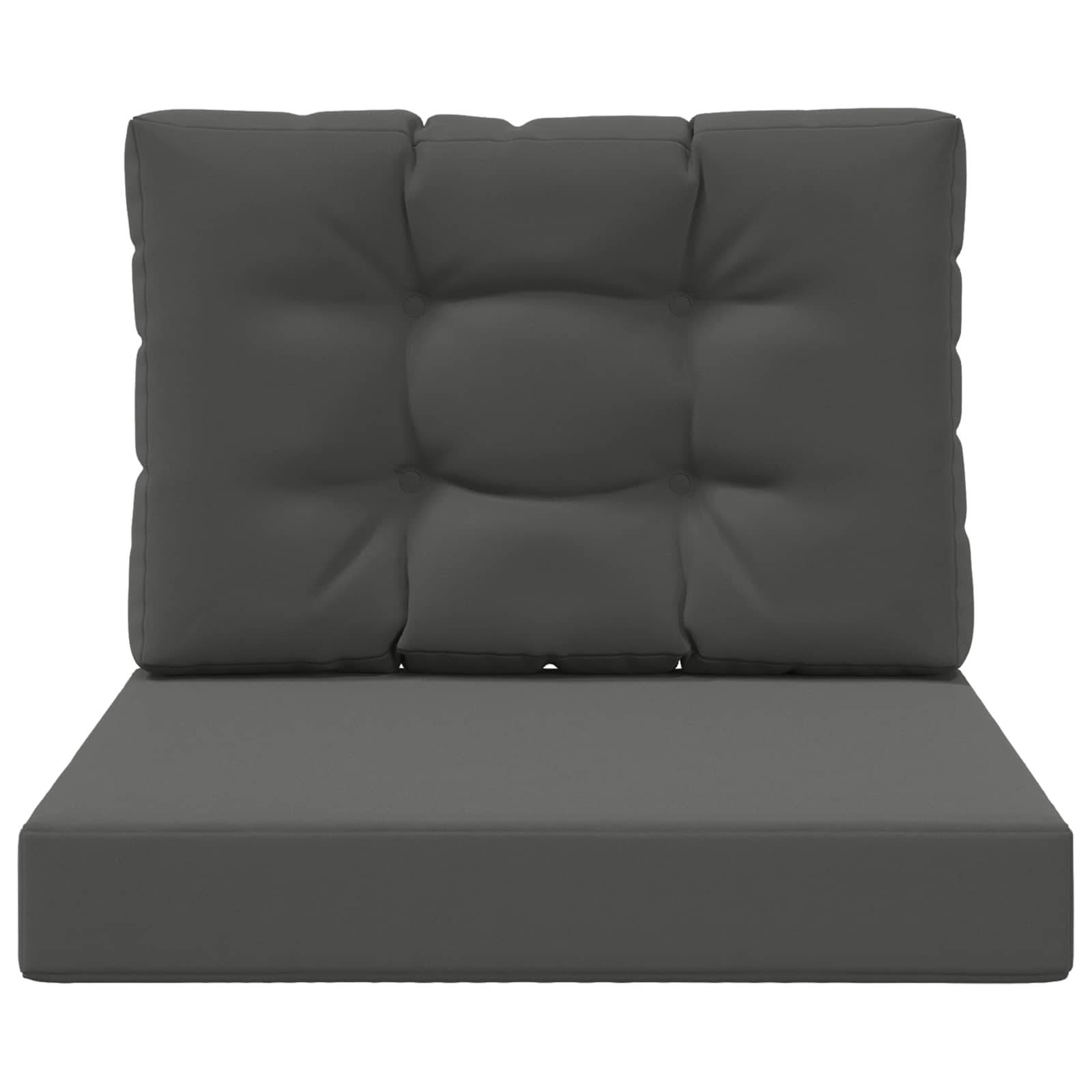PANGIVO - Coussins de canapé extérieur polyester anthracite 60 x 60 x 8 cm, poids:3.06kg - PANGIVO - Image 6