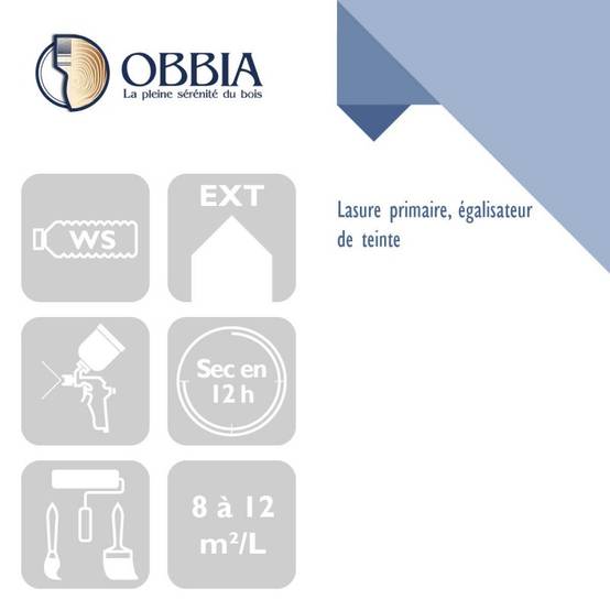 Égaliseur de teinte Obbiasure PI OBBIA - chêne clair - bidon 5L - Image 2