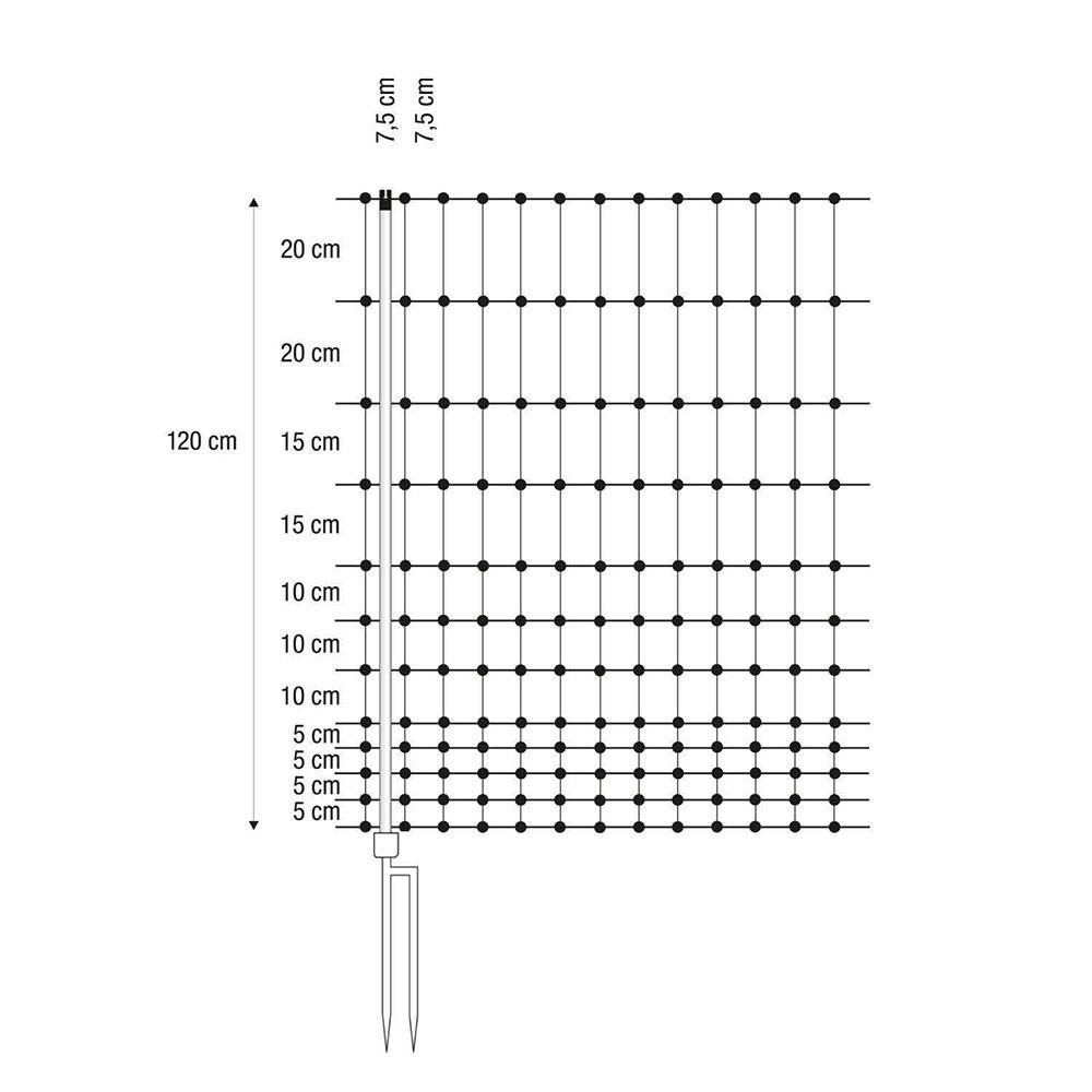 Filet volaille non électrifié, 1.20 x 50 m - Image 4