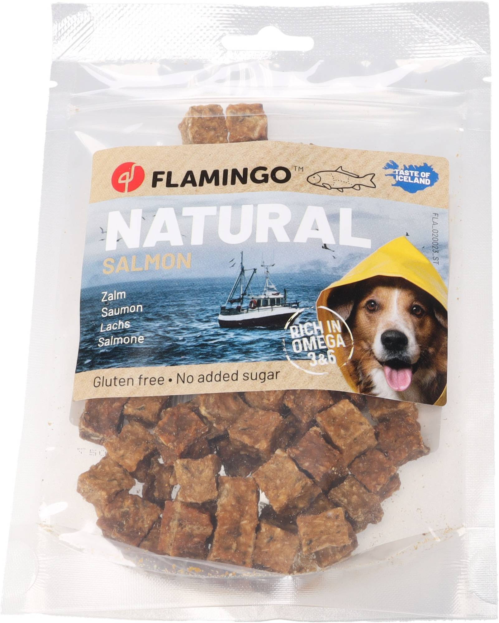 Friandises chien Nature Petits blocs avec Saumon - Image 5