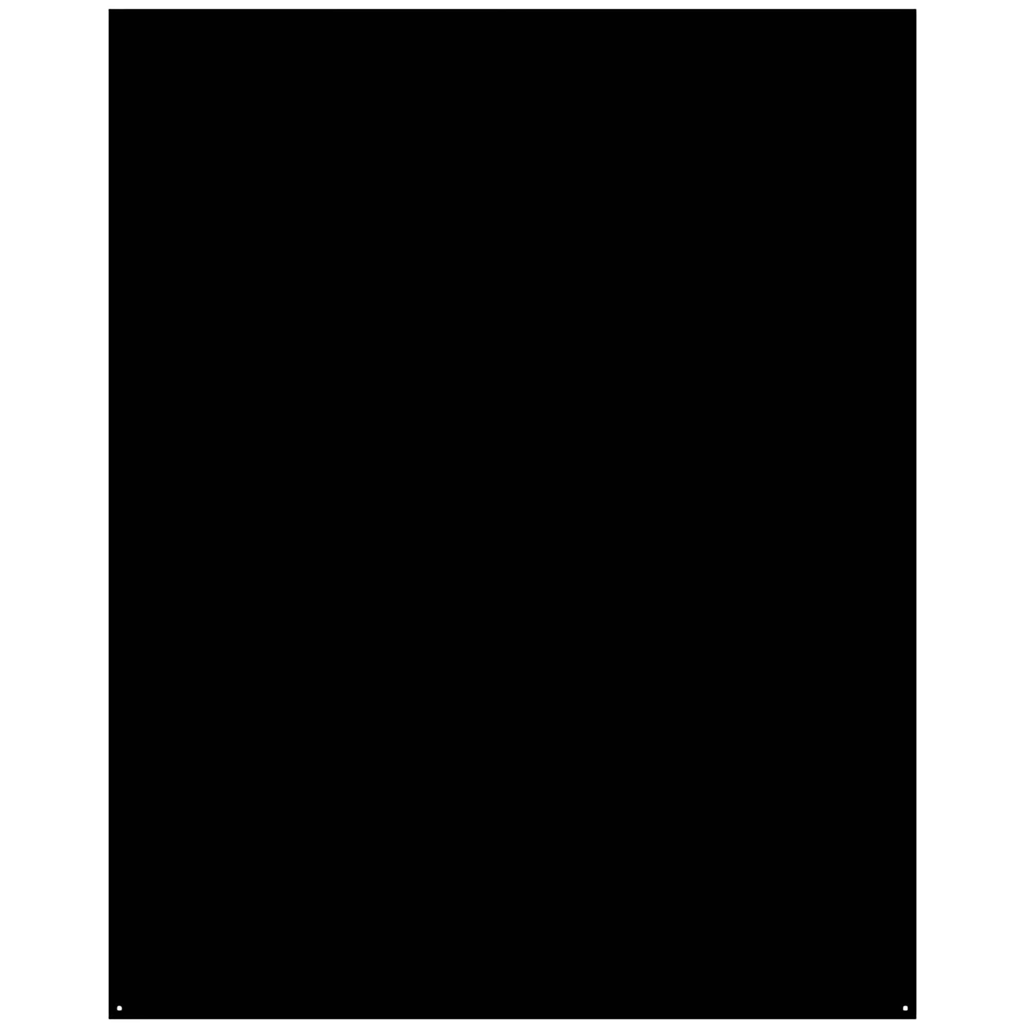 Le Marquier - Plaque De Sol Rectangle Noire L80 H100 - Image 1