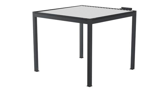 Pergola Bioclimatique Autoportante Motorisée Aluminium 3x3 Anthracite O ORIAL France - Image 5