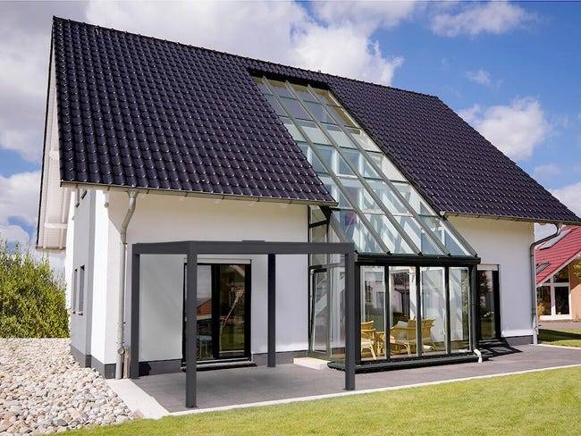 Pergola Bioclimatique Autoportante Motorisée Aluminium 3x3 Anthracite O ORIAL France - Image 2