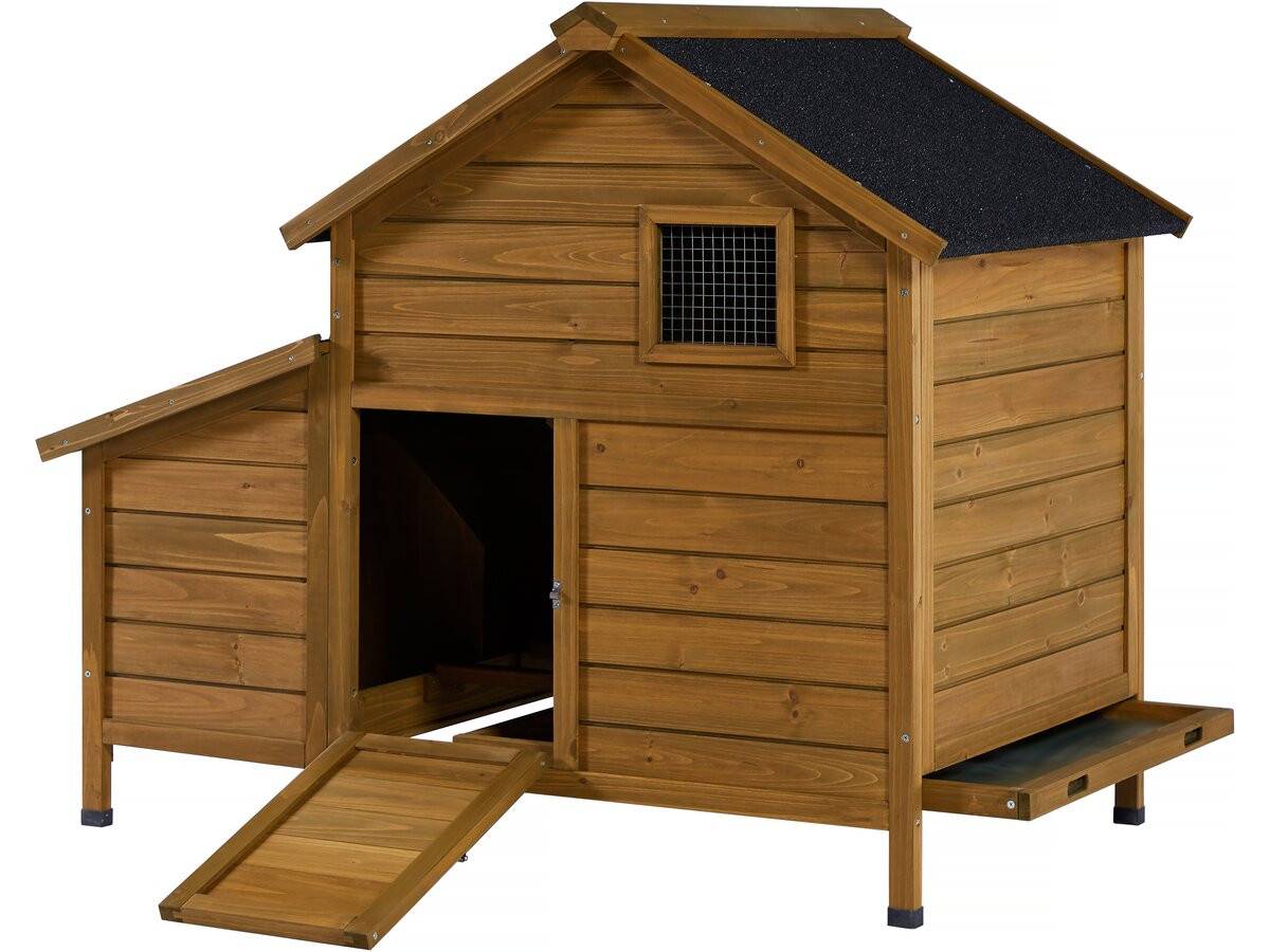 Poulailler Avec Pondoir En Bois "cocotte" - Marron -habitat Et Jardin - Image 1