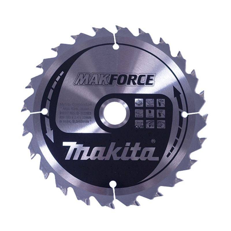Makita - Lame carbure MAKITA B-32203 ''MakForce''' Bois pour scies circulaires Ø 160 mm Makita - Image 1
