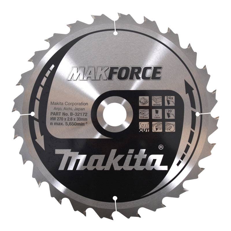 Makita - Lame carbure MAKITA B-32203 ''MakForce''' Bois pour scies circulaires Ø 160 mm Makita - Image 4