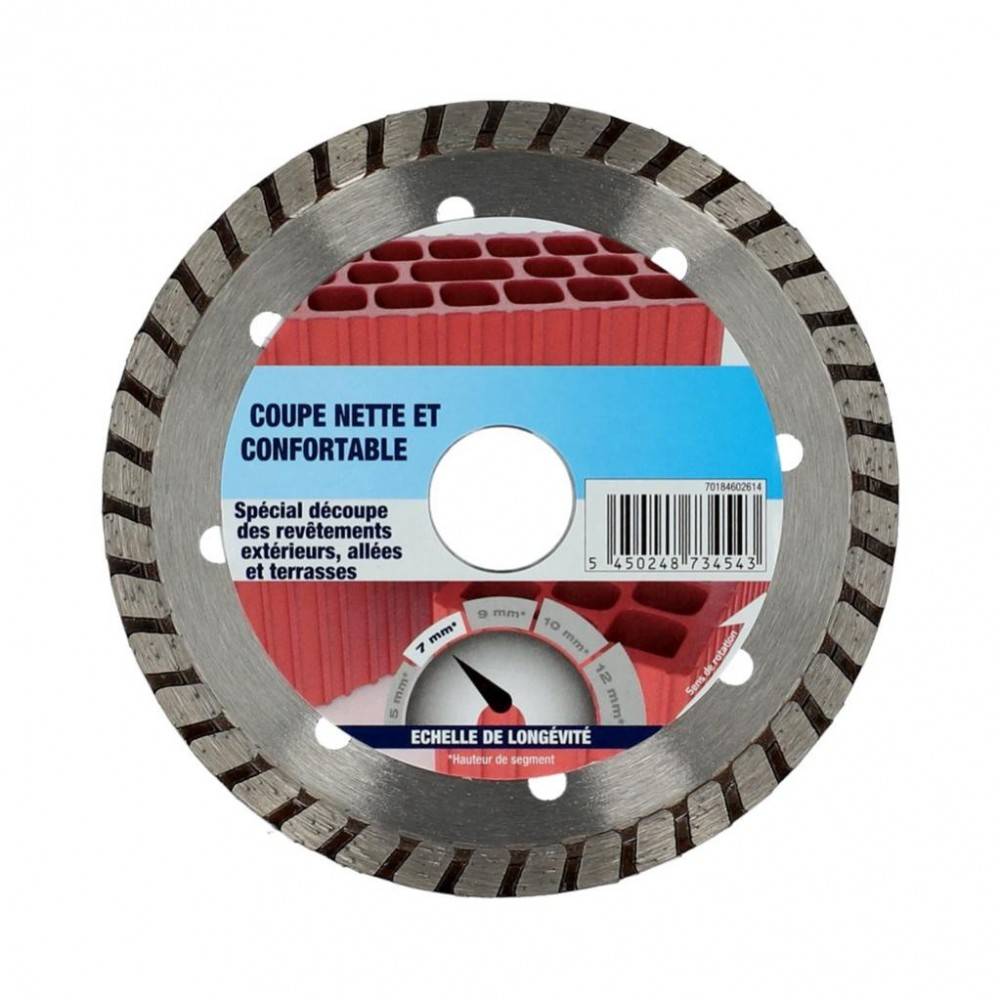 Norton - Disque diamant courant segmenté pour brique NORTON, Diam.125 mm - Image 3