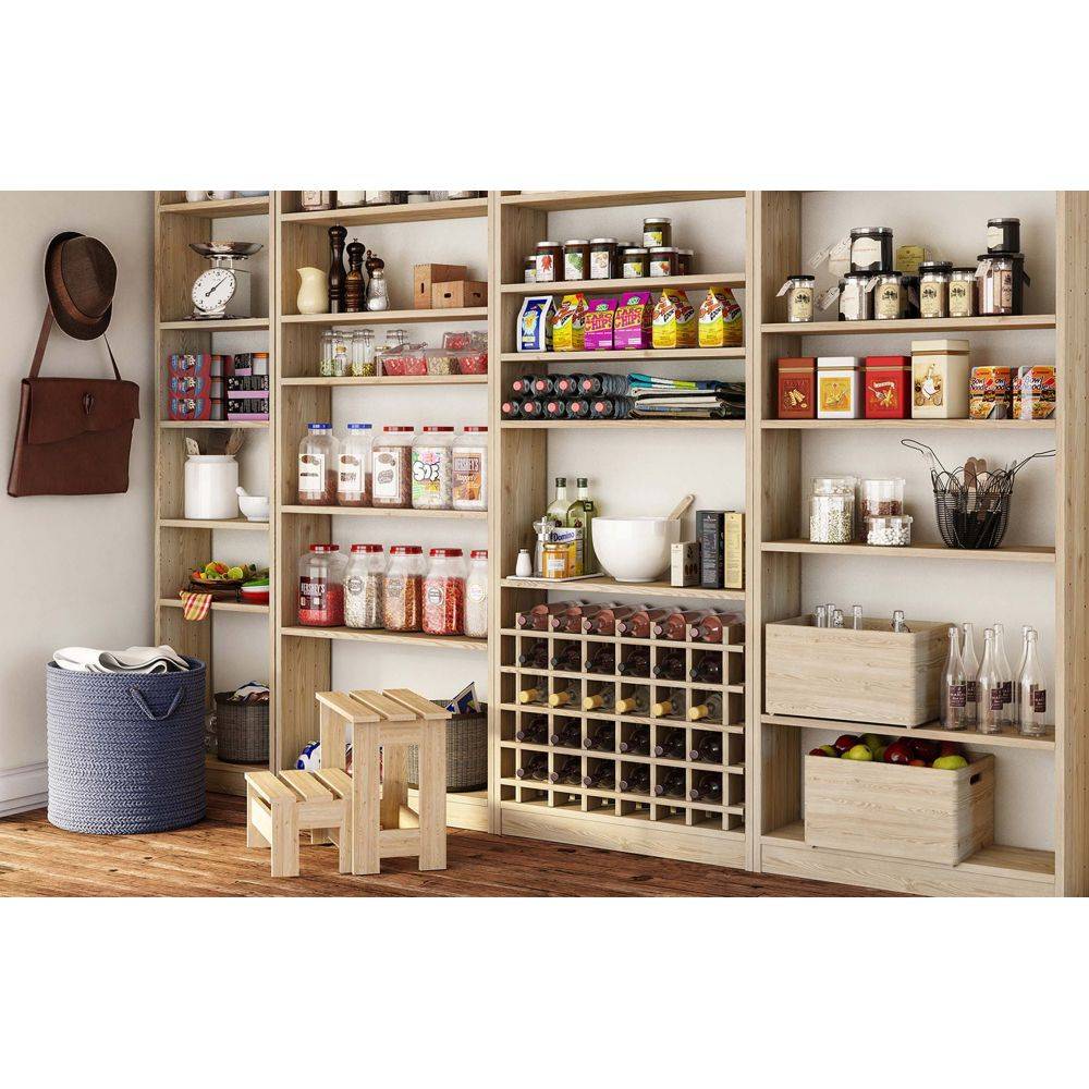 Caisse en bois de rangement 40 x 30 x 23 cm - Image 2