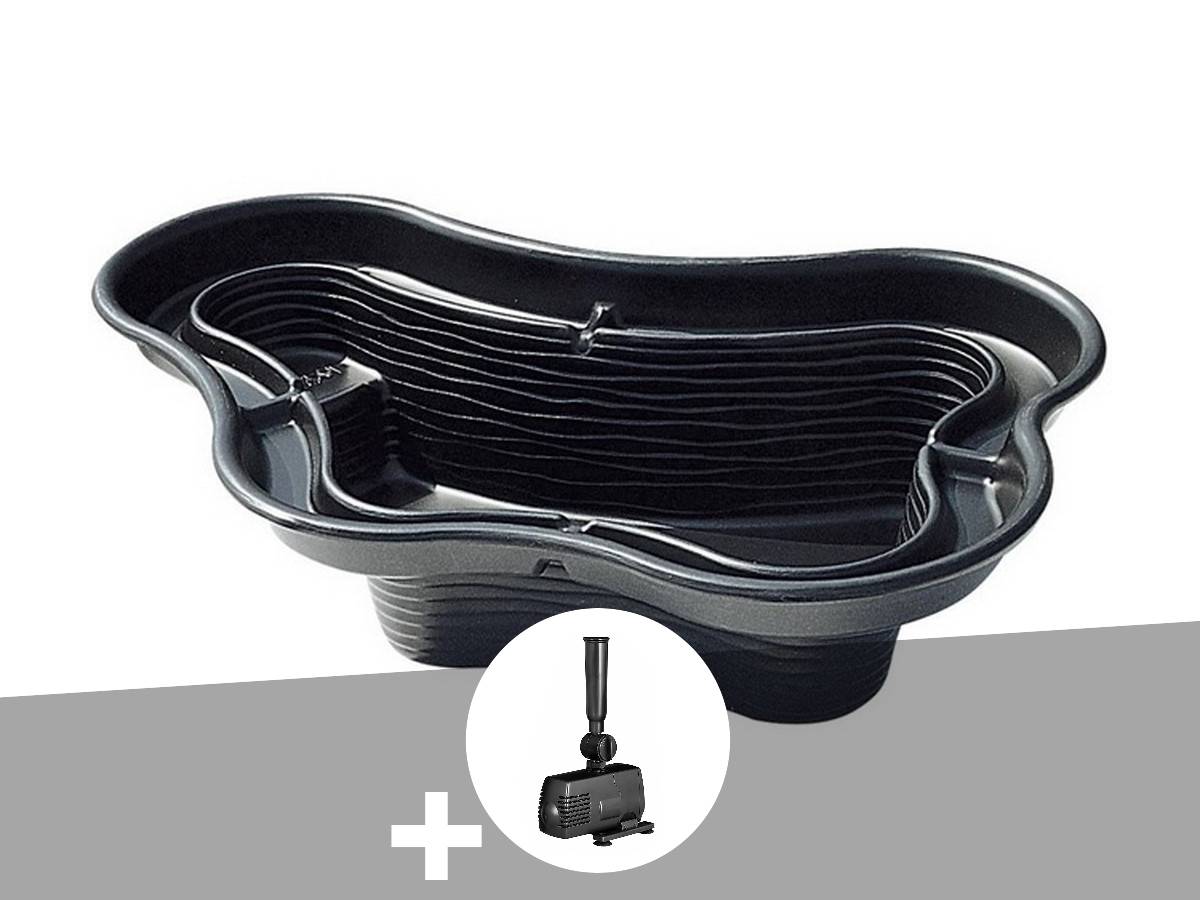 Ubbink - Bassin préformé Calmus 1 m? - 220 L + pompe de filtration - Ubbink