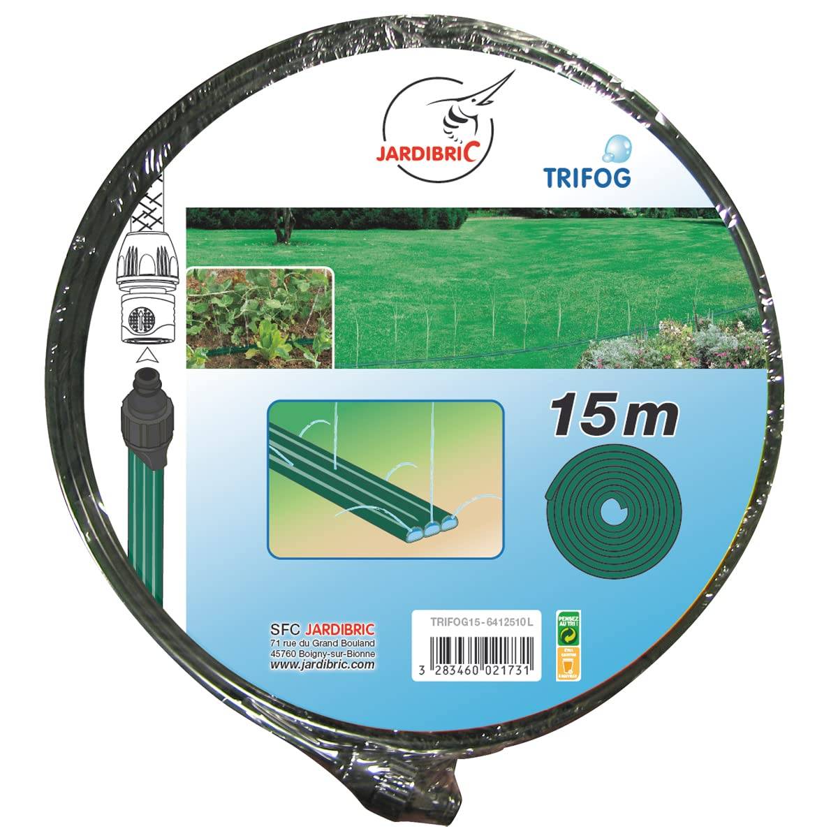 Jardibric - Jardibric - Tuyau Arroseur Microperforé de 15m - Arrosage Uniforme et Efficace pour Votre Jardin. - Image 1