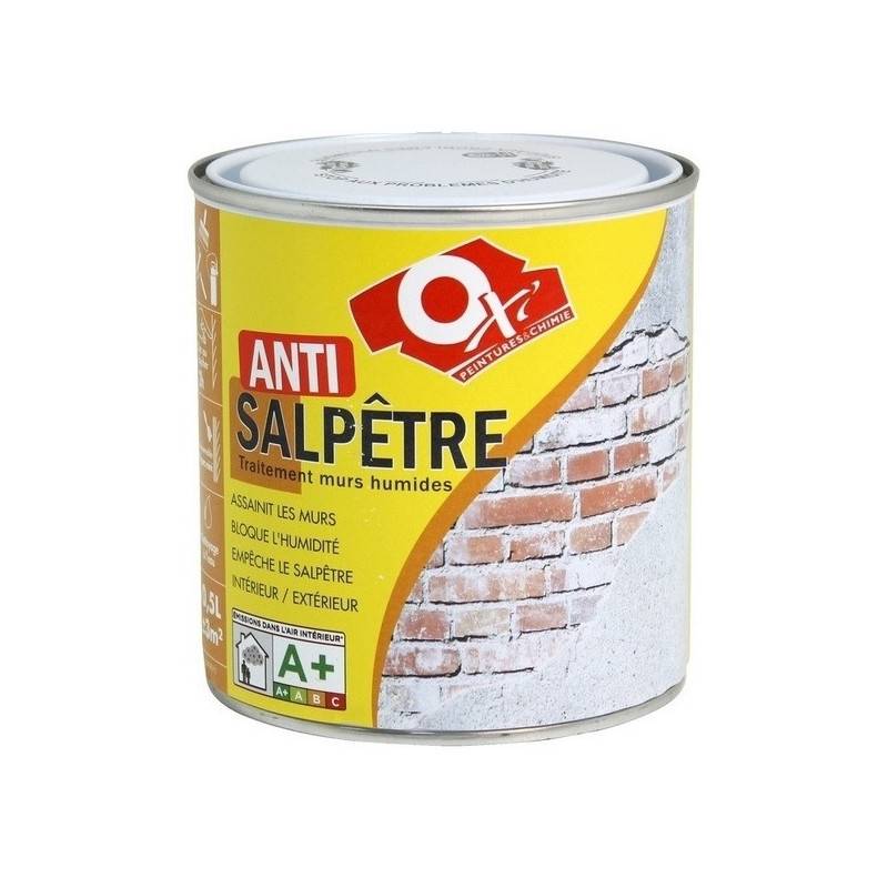 Oxi - Traitement anti-salpètre incolore - Contenant (en L): 2.5