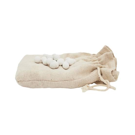 Billes de Cuisson en Argile "Fond" 18cm Blanc - Image 5