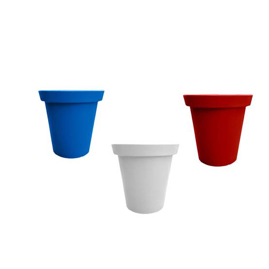 Plast'Up Rotomoulage - Pots de fleurs rond xxl delight 75l france 2024-lot de 3 - Image 1