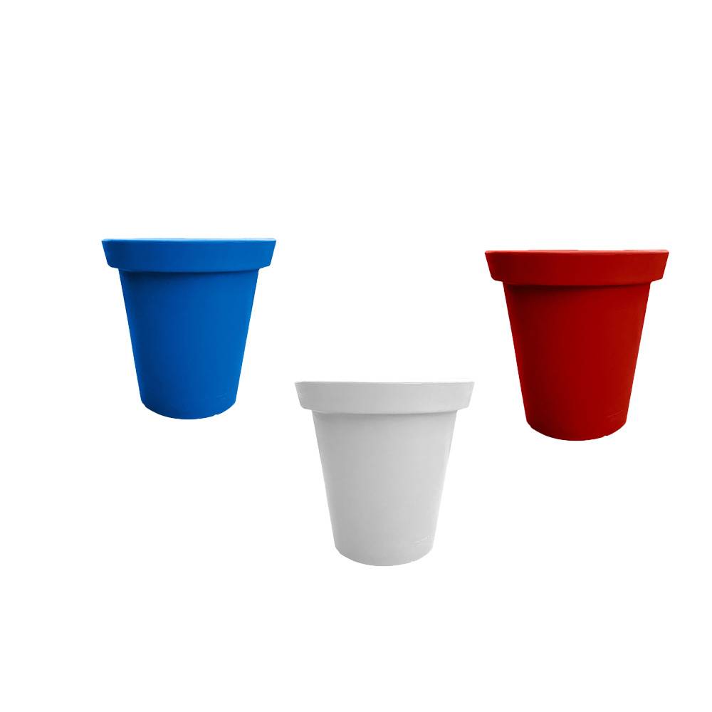 Plast'Up Rotomoulage - Pots de fleurs rond xxl delight 75l france 2024-lot de 3 - Image 1