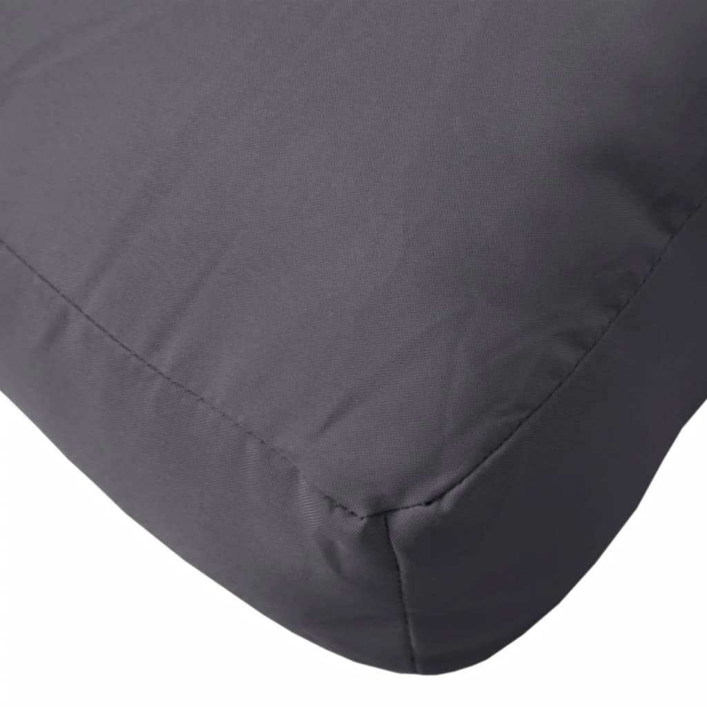 ComfortXL - Set 3 Coussins Palette Polyester Imperméable Moelleux pour Salon de Jardin Terrasse Anthracite – ComfortXL Outdoor Living - Image 8
