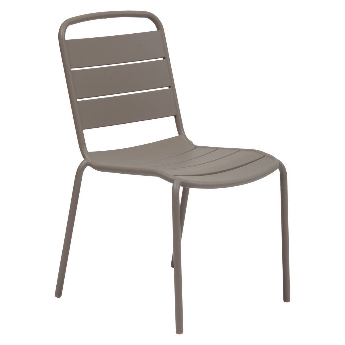 Hesperide - Chaise de jardin empilable Alegoria café Hespéride - Image 2