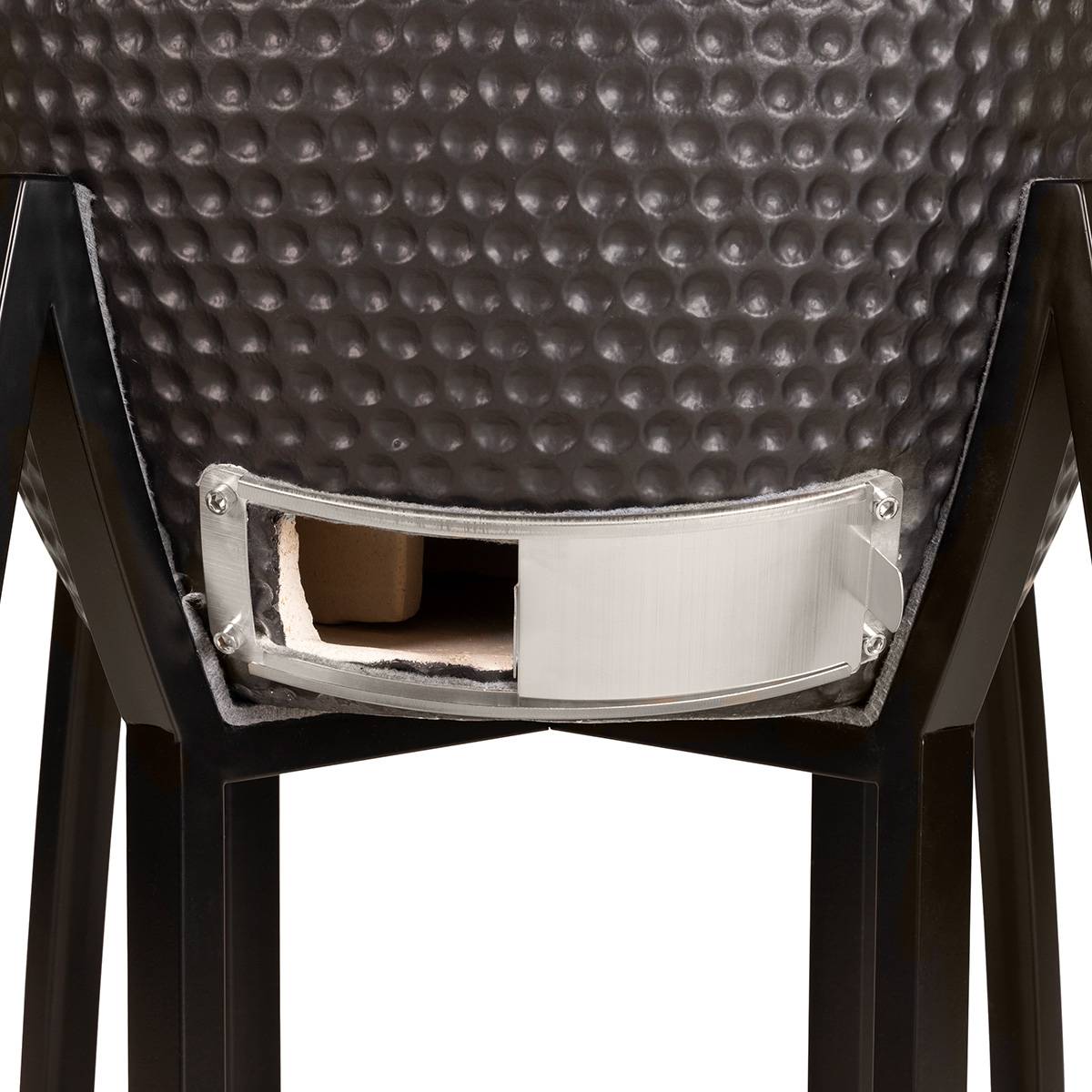 Barbecue Kamado céramique 16" compact noir – cuisson au charbon – Patton Premium - Image 7