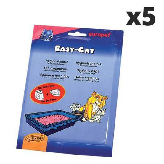 EBI - Lot de 5 sacs droits grands modèles EBI