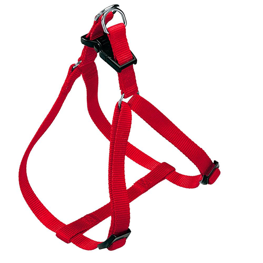 Ferplast - Ferplast Harnais Chien taille moyenne EASY M, Harnais pour chien réglable, facile à porter, 45-63 cm. Rouge - Image 1