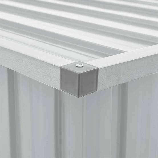 ComfortXL - Coffre de Rangement XXL Acier Galvanisé Grande Capacité pour Extérieur Gris 149x99x93 cm – ComfortXL Outdoor Living - Image 10