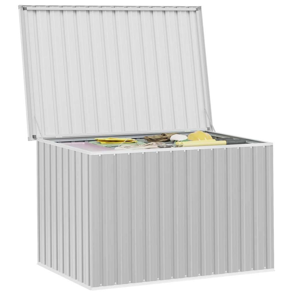 ComfortXL - Coffre de Rangement XXL Acier Galvanisé Grande Capacité pour Extérieur Gris 149x99x93 cm – ComfortXL Outdoor Living - Image 4