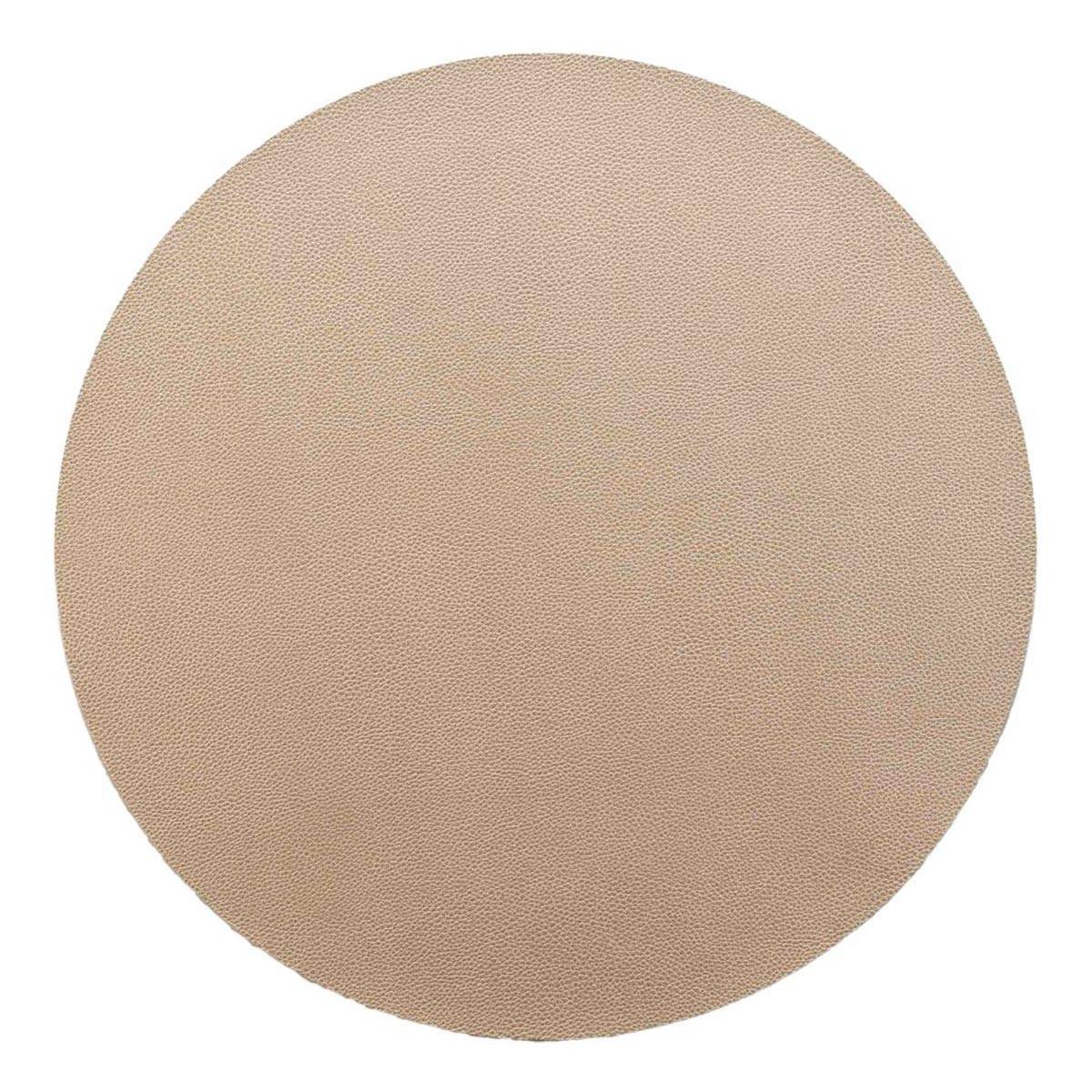 Paris Prix - Set de Table Rond "Granis" 38cm Or - Image 1