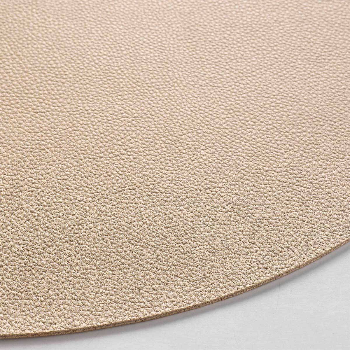 Paris Prix - Set de Table Rond "Granis" 38cm Or - Image 2