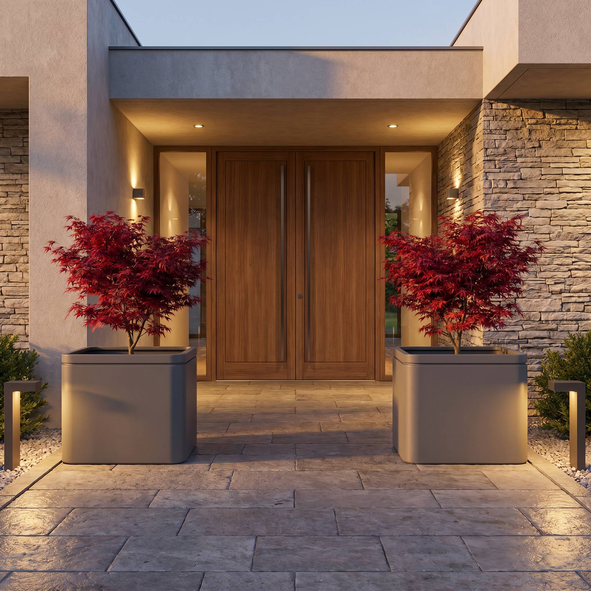 Pot INFINITY SQUARE 80x60cm anthracite - Image 4