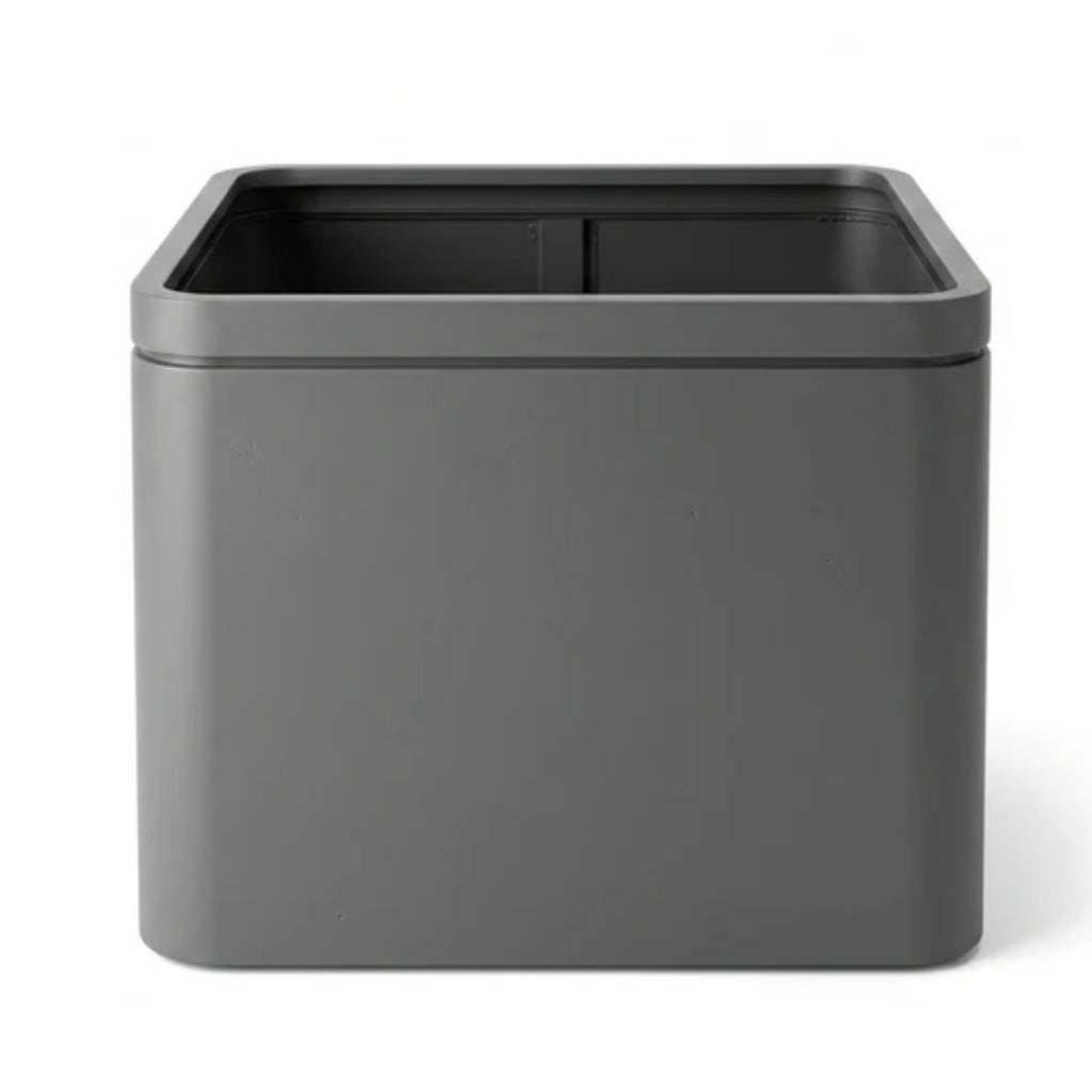 Pot INFINITY SQUARE 80x60cm anthracite - Image 1