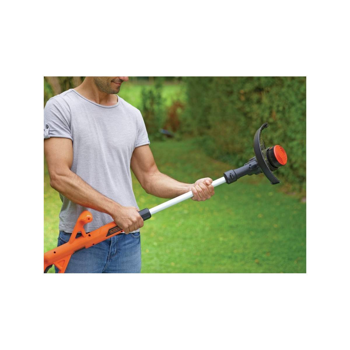 Black & Decker - Coupe-Bordures 18V + Batterie Lithium 2.0 Ah Chargeur rapide Bobine de fil Black & Decker - Image 4